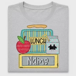 Back to School Lunchbox DTF Transfer