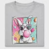 Watercolor Easter Bunny DTF Transfer