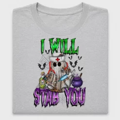 Halloween Nurse Stab You DTF Transfer