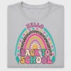 Hello Back to School Retro DTF Transfer