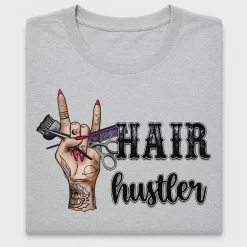 Hair Hustler Peace Sign DTF Transfer