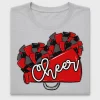 Cheerleader Suitcase DTF Transfer