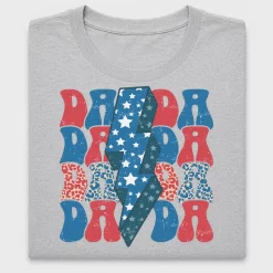 Patriotic Dada 4th of July DTF Transfer