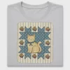 Vintage Cat Quilt Patch DTF Transfer
