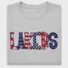 Lakers Patriotic DTF Transfer
