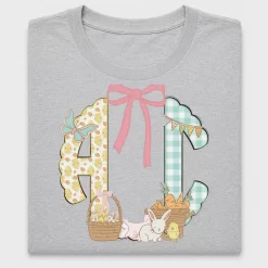 Spring Easter Number DTF Transfer