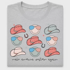 Patriotic Western Cowboy DTF Transfer