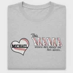 Baseball Mom Personalized DTF Transfer