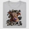 Mama Highland Cow DTF Transfer