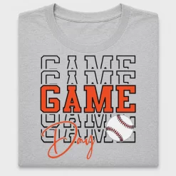 Game Day Baseball DTF Transfer