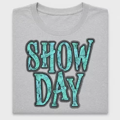 Show Day Turquoise DTF Transfer