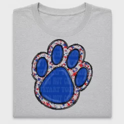 Patriotic Paw Print DTF Transfer