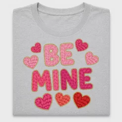 Be Mine Floral Heart DTF Transfer