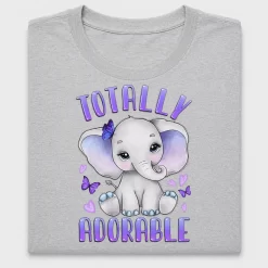 Totally Adorable Elephant DTF Transfer