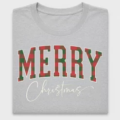 Merry Christmas Buffalo Plaid DTF Transfer