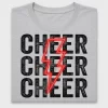 Neon Cheer Lightning Bolt DTF Transfer