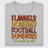 Fall Y'all Flannels Bonfires Football DTF Transfer
