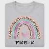 Boho Pre-K Rainbow Leopard DTF Transfer