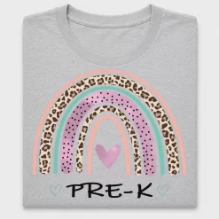 Boho Pre-K Rainbow Leopard DTF Transfer
