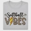 Retro Softball Vibes DTF Transfer