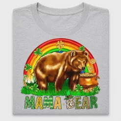 Mama Bear St. Patrick's Day DTF Transfer