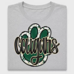 Cougars Paw Print DTF Transfer