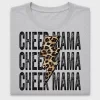 Cheer Mama Leopard Lightning DTF Transfer