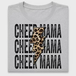 Cheer Mama Leopard Lightning DTF Transfer