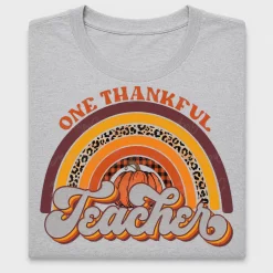 Retro Thanksgiving Rainbow DTF Transfer
