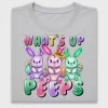 Colorful Easter Bunnies DTF Transfer