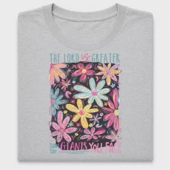 The Lord Is Greater Bible Verse DTF Transfer