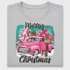 Retro Christmas Truck DTF Transfer