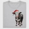 Christmas Cow DTF Transfer