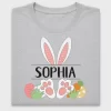Personalized Bunny Easter DTF Transfer