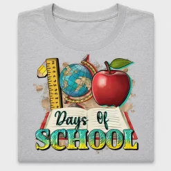 100 Days of School DTF Transfer