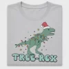 Christmas Dinosaur Tree-Rex DTF Transfer
