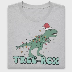 Christmas Dinosaur Tree-Rex DTF Transfer