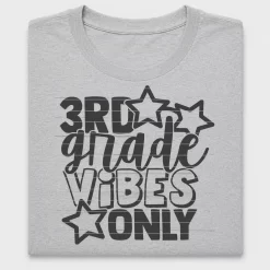 3rd Grade Vibes Only DTF Transfer