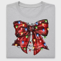 Christmas Coquette Bow DTF Transfer
