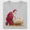 Watercolor Santa Nativity DTF Transfer