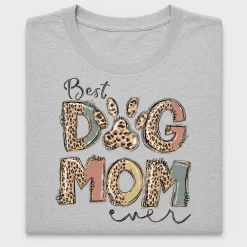 Best Dog Mom Leopard DTF Transfer