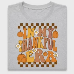 Retro Thankful For Thanksgiving DTF Transfer