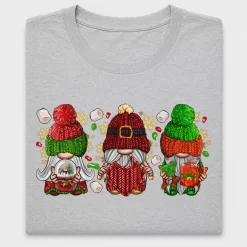 Christmas Gnomes DTF Transfer Design