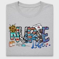 Nurse Life Western DTF Transfer