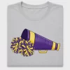 Cheerleader Megaphone DTF Transfer Design