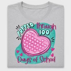 Pop It 100 Days of School DTF Transfer