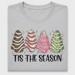 Tis The Season Christmas Cake DTF Transfer