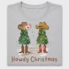 Howdy Christmas Cowgirl DTF Transfer
