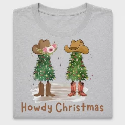 Howdy Christmas Cowgirl DTF Transfer