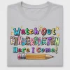 Retro Kindergarten Here I Come DTF Transfer